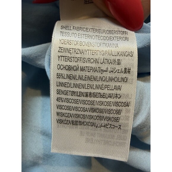 Farm Rio Fresh Bananas Cut Out Midi Dress Size Medium Linen Tropical - Picture 13 of 13